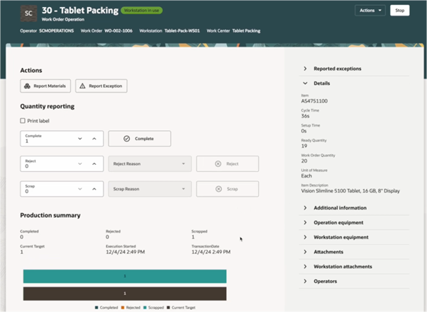 Report Scrap Dashboard